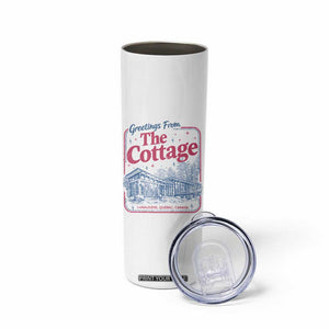 Coming To The Cottage Skinny Tumbler LGBT Romance Hockey Fan TS10 Print Your Wear