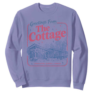 Coming To The Cottage Sweatshirt LGBT Romance Hockey Fan TS10 Violet Print Your Wear