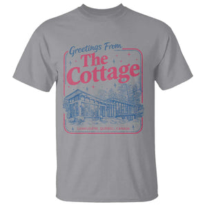 Coming To The Cottage T Shirt LGBT Romance Hockey Fan TS10 Sport Gray Print Your Wear