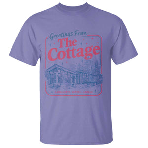Coming To The Cottage T Shirt LGBT Romance Hockey Fan TS10 Violet Print Your Wear
