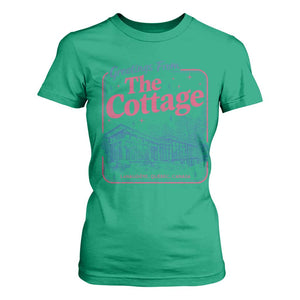 Coming To The Cottage T Shirt For Women LGBT Romance Hockey Fan TS10 Irish Green Print Your Wear