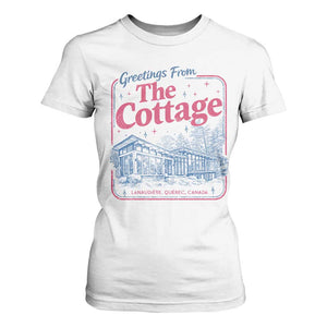 Coming To The Cottage T Shirt For Women LGBT Romance Hockey Fan TS10 White Print Your Wear