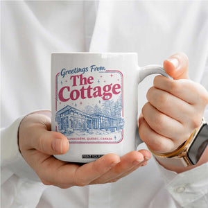 Coming To The Cottage Coffee Mug LGBT Romance Hockey Fan TS10 Print Your Wear