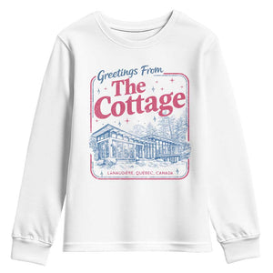 Coming To The Cottage Youth Sweatshirt LGBT Romance Hockey Fan TS10 White Print Your Wear