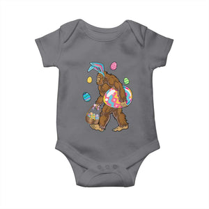 Bigfoot Easter Baby Onesie Funny Sasquatch Eggs Hunting TS10 Charcoal Print Your Wear