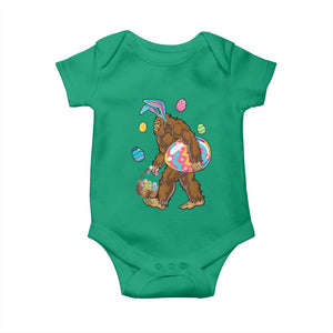 Bigfoot Easter Baby Onesie Funny Sasquatch Eggs Hunting TS10 Irish Green Print Your Wear