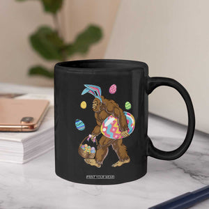 Bigfoot Easter Coffee Mug Funny Sasquatch Eggs Hunting TS10 Print Your Wear
