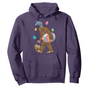 Bigfoot Easter Hoodie Funny Sasquatch Eggs Hunting TS10 Purple Print Your Wear