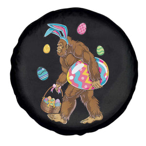 Bigfoot Easter Spare Tire Cover Funny Sasquatch Eggs Hunting TS10 Print Your Wear