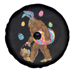 Bigfoot Easter Spare Tire Cover Funny Sasquatch Eggs Hunting TS10 Print Your Wear