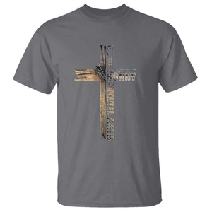 Easter Christian T Shirt Vintage Cross Farmhouse Religious Not About Bunny About the Lamb TS10 Charcoal Print Your Wear