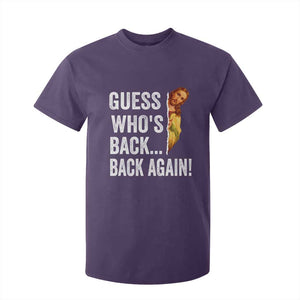 Funny Jesus Meme Quote T Shirt For Kid Easter Guess Whos Back Funny Religious TS10 Purple Print Your Wear