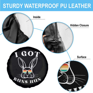 Rabbit Easter Bunny Sunglasses Spare Tire Cover Retro Vintage I Got Buns Hun Funny Jokes TS10 Print Your Wear