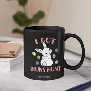 Rabbit Easter Bunny Sunglasses Coffee Mug I Got Buns Hun Funny Jokes TS10 Print Your Wear