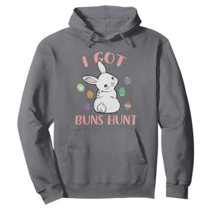Rabbit Easter Bunny Sunglasses Hoodie I Got Buns Hun Funny Jokes TS10 Charcoal Print Your Wear