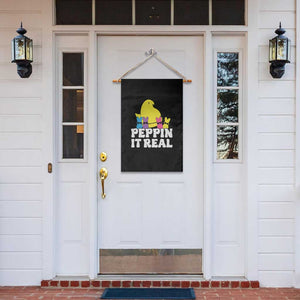 Easter Bunny Garden Flag Peepin It Real Rabbit Candy Easter TS10 Print Your Wear
