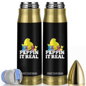 Easter Bunny Bullet Tumbler Peepin It Real Rabbit Candy Easter TS10 Black Print Your Wear