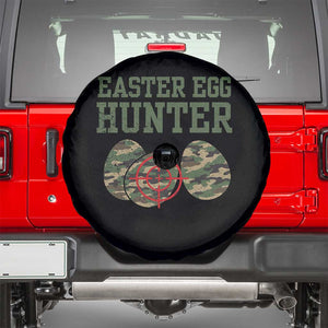 Easter Egg Hunter Spare Tire Cover Camo Funny Hunting TS10 Black Print Your Wear