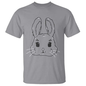 Cute Bunny T Shirt Kawaii Rabbit Happy Easter Day TS10 Sport Gray Print Your Wear