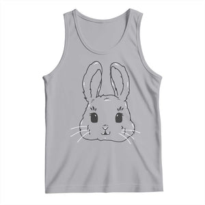 Cute Bunny Tank Top Kawaii Rabbit Happy Easter Day TS10 Athletic Heather Print Your Wear