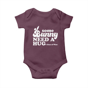 Easter Baby Onesie Funny Adult Humor Inappropriate Drinking Gift TS10 Maroon Print Your Wear