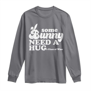 Easter Long Sleeve Shirt Funny Adult Humor Inappropriate Drinking Gift TS10 Charcoal Print Your Wear