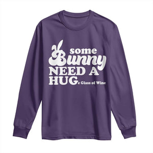 Easter Long Sleeve Shirt Funny Adult Humor Inappropriate Drinking Gift TS10 Purple Print Your Wear