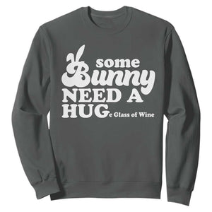 Easter Sweatshirt Funny Adult Humor Inappropriate Drinking Gift TS10 Dark Heather Print Your Wear