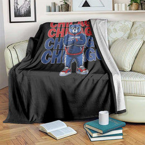 Vintage Chicago Pride Graphic Throw Blanket US State Sports Fan Baseball Lover TS10 Print Your Wear