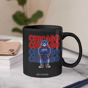Vintage Chicago Pride Graphic Coffee Mug US State Sports Fan Baseball Lover TS10 Print Your Wear