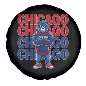 Vintage Chicago Pride Graphic Spare Tire Cover US State Sports Fan Baseball Lover TS10 Print Your Wear