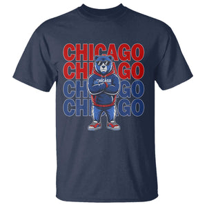 Vintage Chicago Pride Graphic T Shirt US State Sports Fan Baseball Lover TS10 Navy Print Your Wear