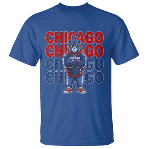 Vintage Chicago Pride Graphic T Shirt US State Sports Fan Baseball Lover TS10 Royal Blue Print Your Wear