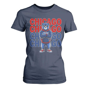 Vintage Chicago Pride Graphic T Shirt For Women US State Sports Fan Baseball Lover TS10 Navy Print Your Wear