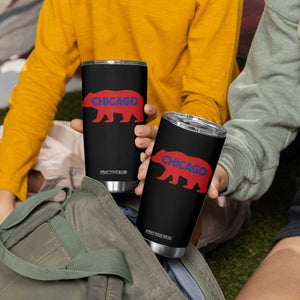 Chicago Baseball Tumbler Cup Vintage Distressed Illinois City Pride Baseball Lover TS10 Print Your Wear