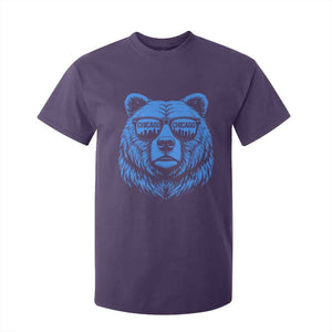 Vintage Chicago T Shirt For Kid Cub With Sunglasses Baseball Fans TS10 Purple Print Your Wear