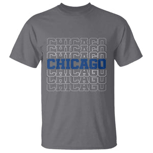Vintage Chicago Graphic T Shirt State Pride Baseball Lover TS10 Charcoal Print Your Wear
