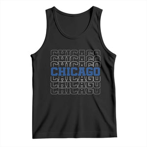 Vintage Chicago Graphic Tank Top State Pride Baseball Lover TS10 Black Print Your Wear