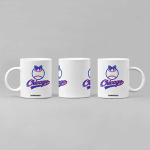 Chicago Coquette Bow Coffee Mug Cute Girls Kids Women Baseball Fans TS10 Print Your Wear