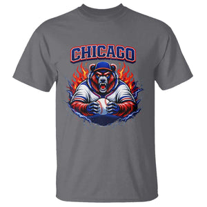Vintage Chicago T Shirt Retro Baseball Fans TS10 Charcoal Print Your Wear