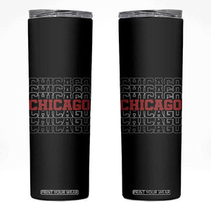Vintage Chicago Graphic Skinny Tumbler US State Pride Baseball Lover TS10 Black Print Your Wear