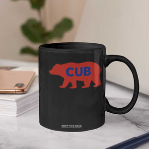 Vintage Cub Coffee Mug Retro Sports Bear Baseball Fans TS10 Print Your Wear