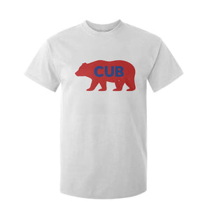 Vintage Cub T Shirt For Kid Retro Sports Bear Baseball Fans TS10 White Print Your Wear