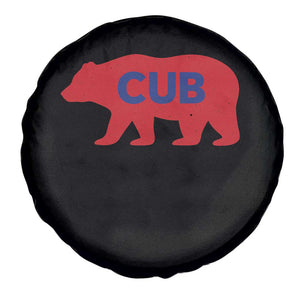 Vintage Cub Spare Tire Cover Retro Sports Bear Baseball Fans TS10 Print Your Wear