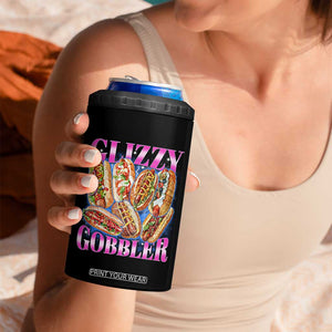 Glizzy Gobbler Hot Dog Meme 4 in 1 Can Cooler Tumbler Meme Hilarious Hotdog Glizzy Lovers TS10 Print Your Wear