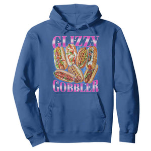 Glizzy Gobbler Hot Dog Meme Hoodie Meme Hilarious Hotdog Glizzy Lovers TS10 Royal Blue Print Your Wear