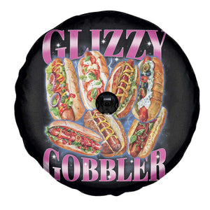 Glizzy Gobbler Hot Dog Meme Spare Tire Cover Meme Hilarious Hotdog Glizzy Lovers TS10 Print Your Wear
