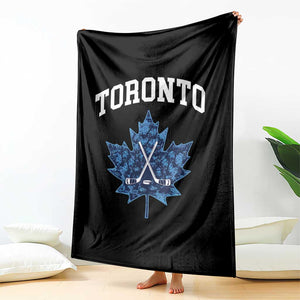 Vintage Canada Hockey Throw Blanket Maple Leafs TS10 Print Your Wear