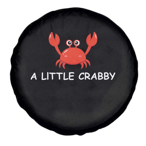 A Little Crabby Spare Tire Cover Minimalist Beach Meme Summer Aesthetic