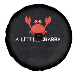 A Little Crabby Spare Tire Cover Minimalist Beach Meme Summer Aesthetic